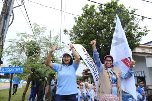 Gandeng Sejumlah Caleg Gerindra, PRPS Gelar "Jalan Sehat dan Senam Gemoy Bersama Masyarakat Kota Bogor"
