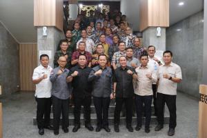 Pertama di Indonesia, Pj Gubernur Sumsel Hadiri Rakor Kominda, KPU dan Bawaslu Bahas Kesiapan Pemilu