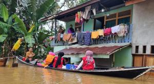 Empat Kecamatan Terendam Banjir di Kabupaten Melawi, Kalimantan Barat