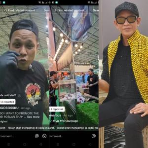 Roslan Shah Ribut dengan Influencer Mangobossku di Geylang Bazar Singapore