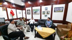 Pj Bupati Maybrat Temui Tiga Jenderal Bintang 3 di Kemenhan, Bahas Ketahanan Pangan dan Keamanan Kabupaten Maybrat