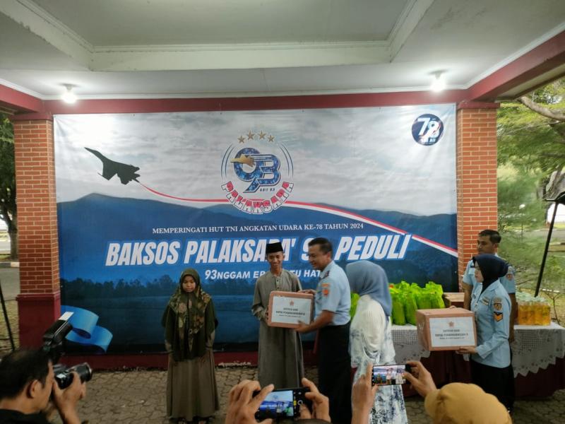 Bakti Sosial dan Buka Puasa Bersama Alumni AAU 93 di HUT TNI AU ke-78