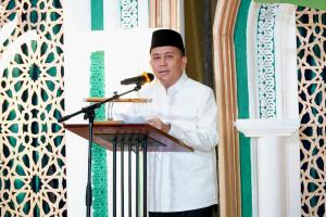 Salat Tarawih Berjamaah, Pj Gubernur Agus Fatoni Ingatkan Masyarakat Jaga Iklim Kondusif di Sumsel