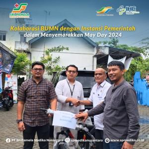 PT Sri Pamela Group Berkolaborasi dengan UPT II WASNAKER SUMUT dalam Menyemarakkan May Day Sumatera Utara Tahun 2024