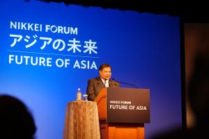 Menko Airlangga Beberkan Keberhasilan Perekonomian Indonesia di Hadapan Para Pemimpin Global dalam Nikkei Forum 2024