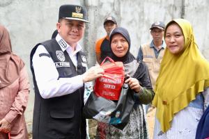 Pj Gubernur Agus Fatoni Berkomitmen Bakal Percepat Pembangunan Jembatan Putus Akibat Banjir di OKU