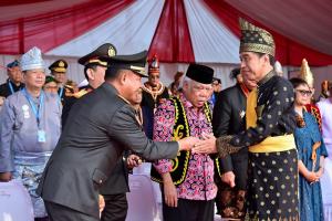Panglima TNI Hadiri Upacara Hari Lahir Pancasila di Dumai