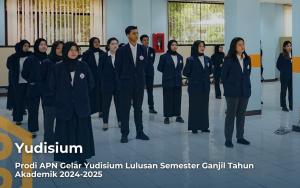 
                                       Prodi APN Gelar Yudisium Lulusan Semester Ganjil Tahun Akademik 2024-2025