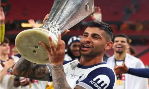 
                                       Juara Liga Eropa Usai Menang 1-0 Lawan  MU, Tottenham Lolos ke Liga Champions