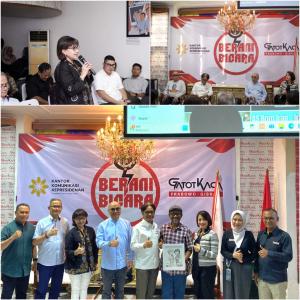 
                                       Diskusi GatotKaca, Berani Bicara dan Berpikir Kritis Terhadap Kebijakan Ekonomi Prabowo-Gibran