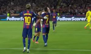 
                                       Skor Akhir Barcelona Vs PSG 1-2:  Gol Telat Goncalo Ramos Bungkam Blaugrana