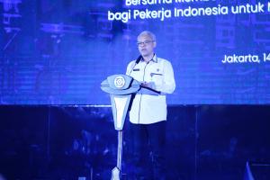 
                                       Sekjen Kemnaker: Kepatuhan Dunia Usaha Dukung Keberhasilan Sistem Jaminan Sosial