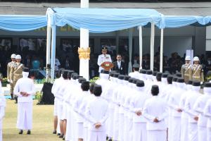 
                                       Wamendagri Akhmad Wiyagus Pimpin Upacara Pengukuhan Praja Pratama IPDN Angkatan XXXVI
