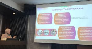 
                                       Kepemimpinan Inklusif Kunci Ketahanan Daerah, Prof. Nurliah Nurdin Paparkan Keunggulan Pemberdayaan Perempuan Yogyakarta di Konferensi Internasional Kyoto University