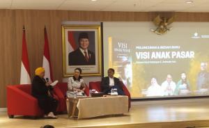 
                                       Peluncuran dan Bedah Buku Visi Anak Pasar Karya E Aminudin Aziz