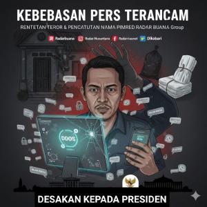 
                                       Catut Nama, Teror Siber hingga Ancaman Paket Kain Kafan