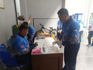 
                                       Pushidrosal Gelar Tes Urine Narkoba Mendadak dan Acak