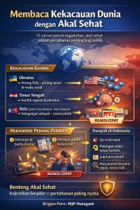 
                                       Membaca Kekacauan Dunia dengan Akal Sehat