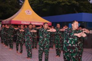 
                                       TNI AD Uji Kemampuan Jasmani dan Militer Pati hingga Danyon