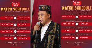 
                                       Terbaik! Global Trans Gelar Turnamen Futsal "Global Trans Cup II 2026", Satukan Anak Muda Manggarai di Jabodetabek