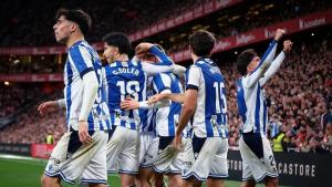
                                       Tandang ke Bilbao pada Leg Pertama Semifinal Copa del Rey, Sociedad Menang 1-0
