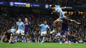 
                                       Man City Vs Newcastle 2-1: Cetak Brace, Nico Bawa City Makin Rapat ke Arsenal