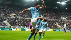 
                                       Man City Hajar Newcastle 1-3, Omar Marmoush Brace