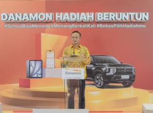 
                                       Danamon Umumkan Pemenang Hadiah Beruntun 5.0 Periode Pertama di 11 Region