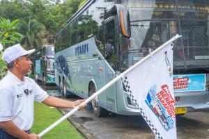 PTPN IV Regional IV, Berangkatkan Tiga Bus Mudik Gratis