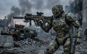 
                                       Ukraina Mulai Gunakan Robot Humanoid di Medan Perang, Dikerahkan untuk Pengintaian