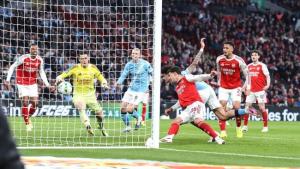 
                                       Tekuk Arsenal 2 Gol Tanpa Balas,  Man City: Juarai Carabao Cup