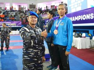 Komandan Puspomal Ikuti Pembukaan Kejuruan Karate KASAL Cup V 