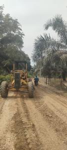 Selesai, PTPN IV Regional IV Perbaiki Jalan Desa Lidung