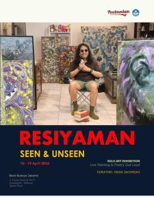 
                                       Anak Dubes RI untuk China Gelar Pameran Lukisan Tunggal "Seen & Unseen" di Jakarta