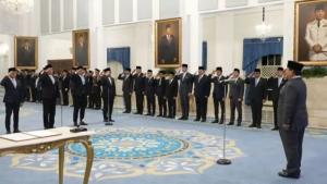 
                                       Presiden Prabowo Lantik Enam Jabatan Setingkat Menteri dan Kepala Badan hingga Penasihat Khusus Presiden