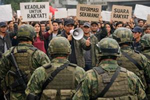 
                                       28 Tahun Reformasi: Menguatnya Militerisme, Menyempitnya Ruang Sipil dan Praktik Kekuasaan Represif Serta Antikritik