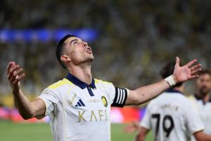 
                                       Al-Nassr Juarai Liga Arab Saudi Setelah Taklukkan Damac 4-1, Ronaldo  Cetak Brace      