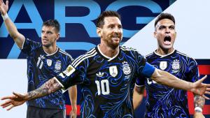 
                                       Messi Kembali Catat Sejarah di Piala Dunia  saat Argentina Menang 1-3 Melawan Yordania