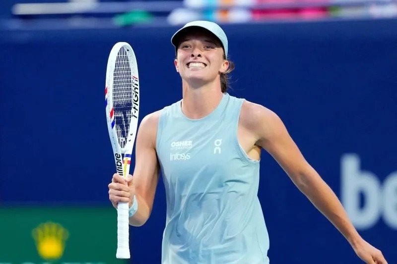 Sempat Tertinggal, Swiatek Bangkit Singkirkan Maria Sakkari di 32 Besar Cincinnati Open 2026