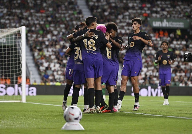 Hasil Elche Vs Barcelona 0-5: Blaugrana Buka Musim dengan Pesta Gol