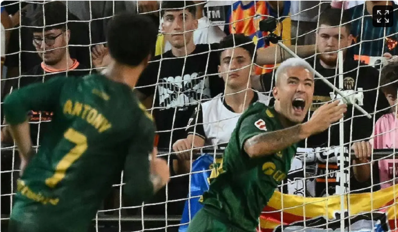 Real Betis vs Valencia 1-0, Gol Tunggal Pablo Garcia Bawa Los Verdiblancos ke Peringkat 2