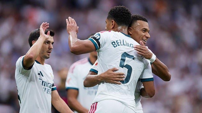 Menang Telak 4-0 Lawan Malaga, Real Madrid Pimpinan Klasemen La Liga
