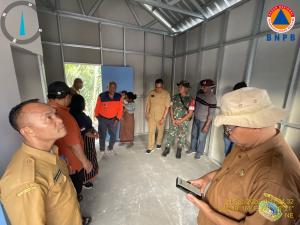 
                                        Sebanyak 7 Unit Siap Huni Telah Diserahterimakan, BNPB Pastikan Huntara di Manggarai Timur Aman Tahan Gempa