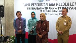 
                                       Sinergi Dekranas, PKK, dan Posyandu Didorong Perkuat Pemberdayaan Masyarakat dan UMKM